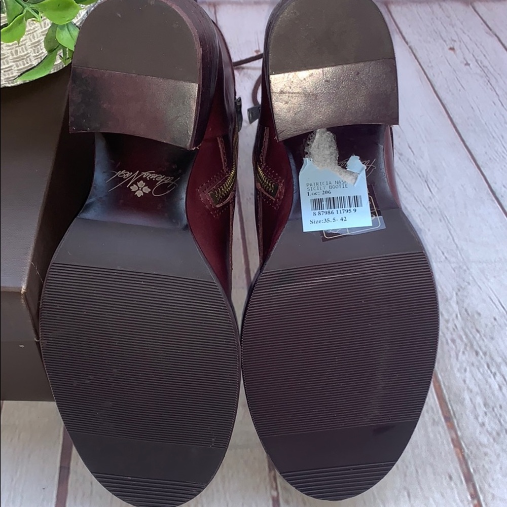 💕Classic Patricia Nash Sicily Merlot boots - Picture 6 of 8